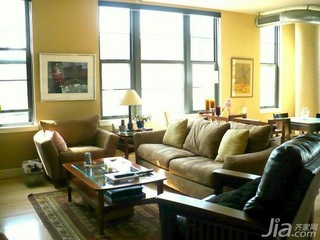 混搭风格公寓富裕型90平米客厅沙发效果图