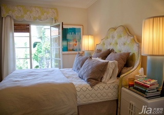 美式风格复式经济型卧室床海外家居