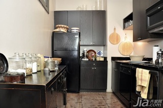 混搭风格二居室大气黑色5-10万厨房橱柜海外家居