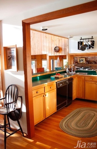 混搭风格别墅富裕型140平米以上厨房橱柜海外家居