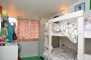 简约风格三居室简洁富裕型儿童房床海外家居