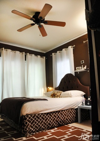 地中海风格二居室经济型70平米卧室床海外家居