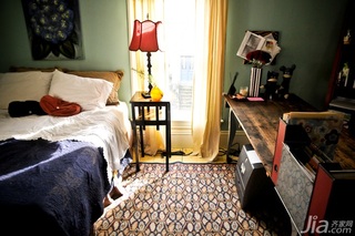 美式风格别墅富裕型100平米卧室床海外家居