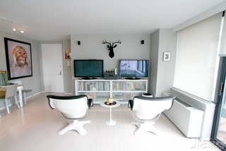 宜家风格公寓富裕型90平米客厅沙发海外家居