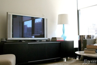简约风格公寓90平米客厅电视柜海外家居