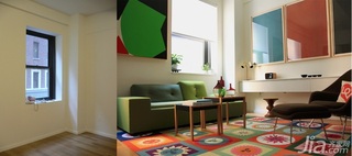 宜家风格公寓富裕型100平米客厅沙发海外家居