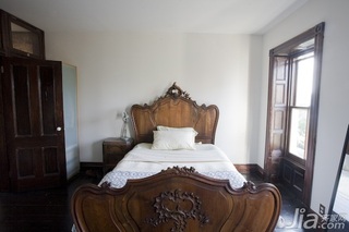 美式风格别墅富裕型140平米以上卧室床海外家居