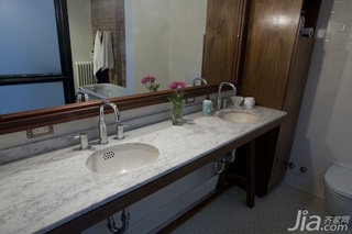 美式风格别墅富裕型140平米以上卫生间洗手台海外家居
