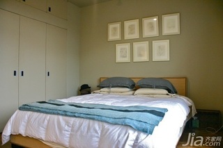 混搭风格公寓经济型90平米卧室床海外家居