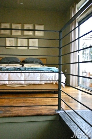 混搭风格公寓经济型90平米卧室海外家居