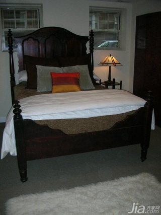 简约风格三居室经济型100平米卧室床海外家居