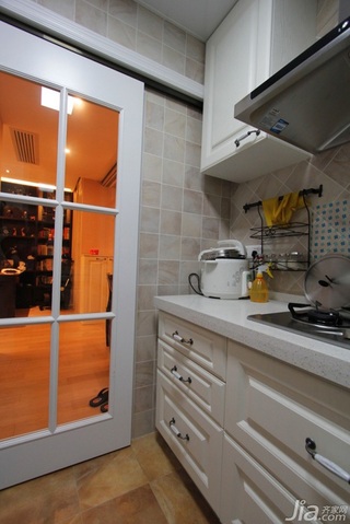 简约风格二居室经济型80平米厨房婚房家装图片