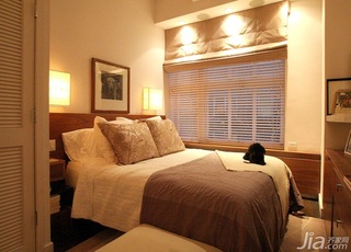 东南亚风格公寓120平米卧室床图片