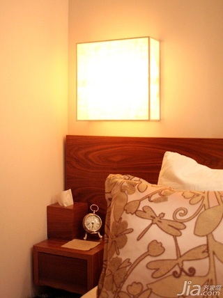 东南亚风格公寓120平米卧室灯具图片