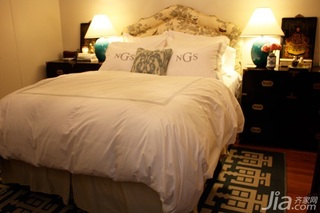 混搭风格小户型富裕型60平米卧室床海外家居
