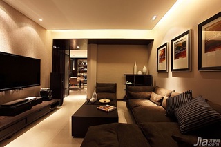 简约风格二居室富裕型客厅电视柜图片