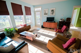 新古典风格公寓富裕型130平米客厅沙发海外家居