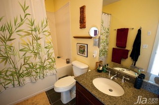 新古典风格公寓富裕型130平米卫生间洗手台海外家居