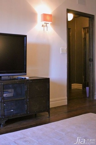 简约风格公寓富裕型80平米卧室电视柜海外家居