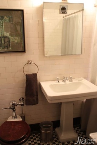 简约风格公寓富裕型80平米卫生间洗手台海外家居