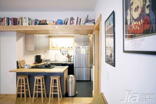 简约风格公寓经济型120平米厨房吧台吧台椅海外家居