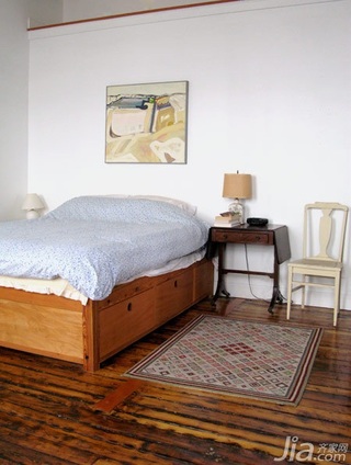 欧式风格二居室富裕型卧室床头柜海外家居