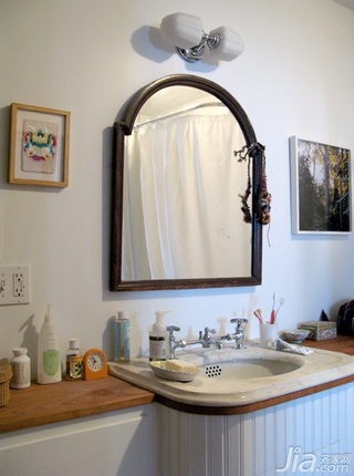 欧式风格二居室富裕型洗手台海外家居