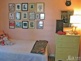 混搭风格三居室富裕型130平米卧室照片墙床海外家居