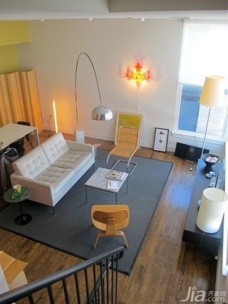 简约风格复式经济型130平米客厅沙发海外家居
