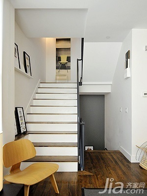 简约风格复式经济型130平米楼梯海外家居