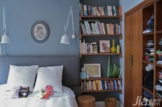 简约风格公寓经济型90平米卧室书架海外家居