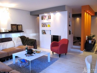 简约风格二居室经济型120平米客厅茶几海外家居