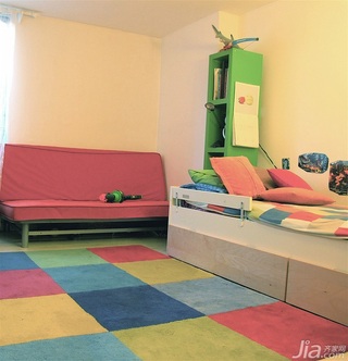 简约风格二居室经济型120平米卧室床海外家居