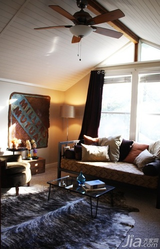 欧式风格公寓富裕型客厅沙发海外家居