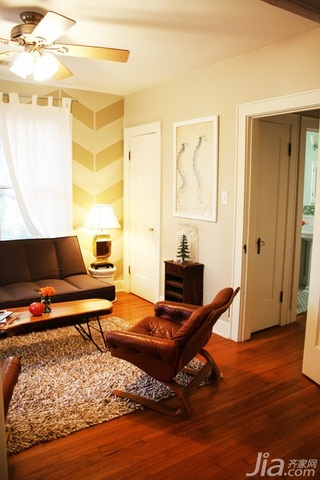 欧式风格公寓富裕型客厅海外家居