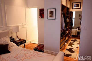 简约风格小户型60平米卧室床效果图