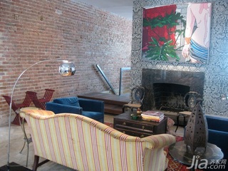 新古典风格复式富裕型140平米以上客厅沙发海外家居