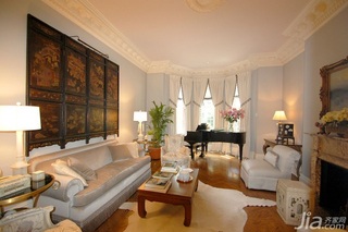 欧式风格别墅豪华型140平米以上客厅沙发海外家居