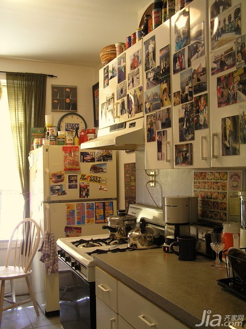 公寓装修,90平米装修,经济型装修,混搭风格,海外家居,厨房,橱柜
