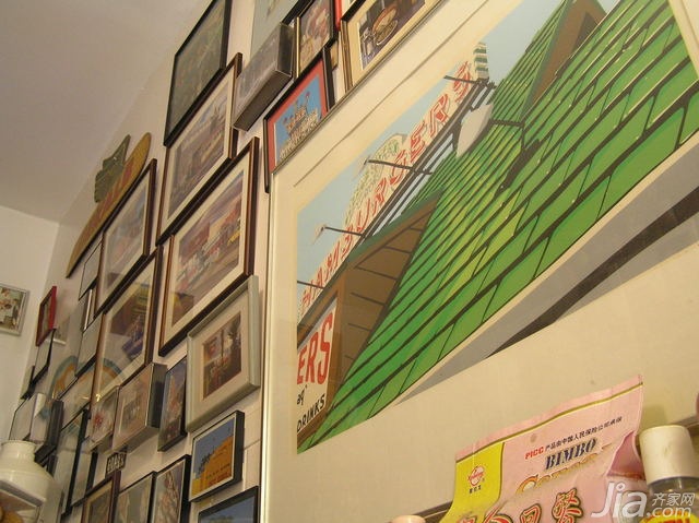 公寓装修,90平米装修,经济型装修,混搭风格,海外家居,装饰画
