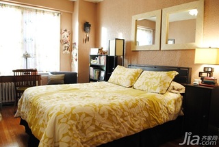 简约风格公寓富裕型卧室床海外家居