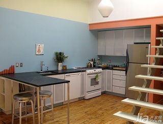混搭风格公寓经济型100平米厨房改造