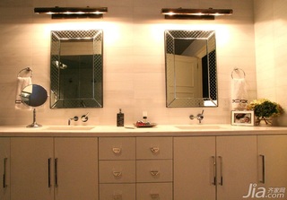 欧式风格四房富裕型卫生间洗手台海外家居