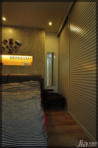 简约风格小户型经济型40平米卧室装修效果图
