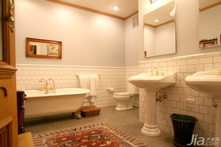 美式风格别墅富裕型卫生间海外家居