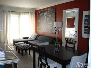简约风格公寓经济型50平米客厅沙发海外家居