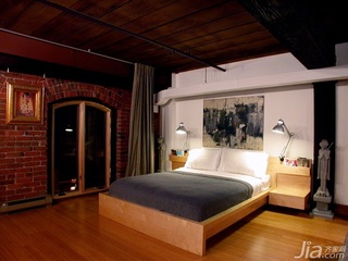 简约风格一居室经济型80平米卧室床海外家居