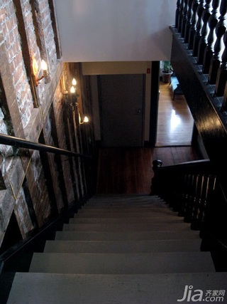 简约风格别墅富裕型140平米以上楼梯海外家居