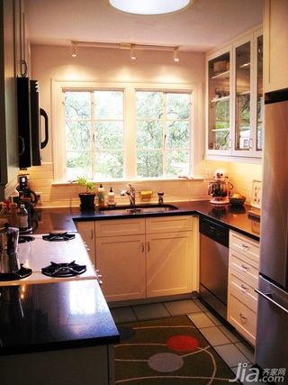 简约风格一居室简洁经济型厨房橱柜海外家居
