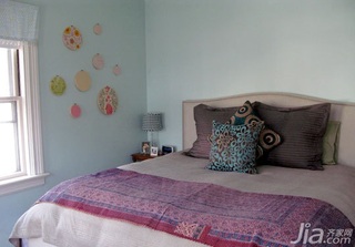 混搭风格复式经济型130平米卧室床海外家居